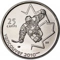 25 cents 2009 Canada Olympics 2010 Vancouver : Sledge hockey