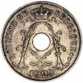 25 сантимов 1929 Бельгия, из обращения