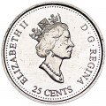 25 центов 1999 Канада, Декабрь