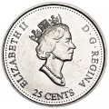25 cents 1999 Canada, February