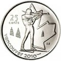 25 cents 2007 Canada Olympics 2010 Vancouver: Biathlon