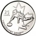 25 cents 2007 Canada Olympics 2010 Vancouver : Curling