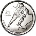 25 cents 2007 Canada Olympics 2010 Vancouver : Hockey