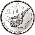 25 cents 2008 Canada Olympics 2010 Vancouver : Snowboarding