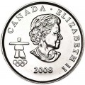 25 центов 2008 Канада Олимпиада 2010 Ванкувер, Бобслей