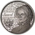 25 cents 2013 Canada, Laura Secord