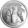 25 центов 2017 Канада, 125 лет Кубку Стенли