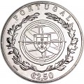 2,5 евро 2017 Португалия, 100 лет явлениям Девы Марии в Фатиме