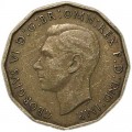 3 Pence 1944 Großbritannien