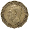 3 Pence 1952 Großbritannien