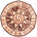 5 евро 2013 Австрия Страна воды, Unc