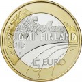 5 евро 2015 Финляндия, Гимнастика