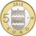 5 евро 2015 Финляндия Уусимаа, Ёж