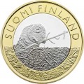 5 euro 2015 Finland Satakunta's beaver