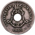 5 сантимов 1901-1909 Бельгия, из обращения