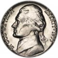 Nickel five cents 1955 US, D