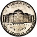5 cent Nickel f?nf Cent 1955 USA, D