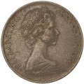 5 центов 1976 Австралия Ехидна, из обращения