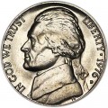 Nickel fünf Cent 1976 USA, D