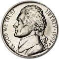 Nickel fünf Cent 1992 USA, D