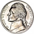 Nickel five cents 1996 US, D