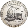 5 cents 2004 USA Keelboat, mint P
