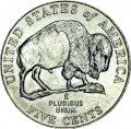 5 cents 2005 USA Buffalo, mint mark P