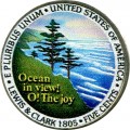 5 центов 2005 США Выход к океану (цветная)