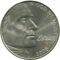 5 центов 2005 США Выход к океану, серия Путешествие на запад (цветная)