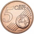 5 центов 2008 Мальта, UNC