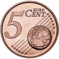 5 центов 2011 Эстония, UNC