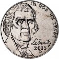 Nickel five cents 2013 US, D