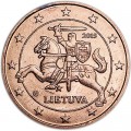 5 центов 2015 Литва, UNC