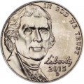 Nickel five cents 2015 US, D