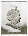 5 долларов 2010 Острова Кука, Царь Константин,, серебро