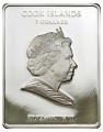5 dollars 2011 Cook Islands, Vladimir the Great, silver