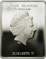 5 долларов 2012 Острова Кука, Святой Преподобный Илия Муромский, , серебро