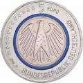 5 евро 2016 Германия, Голубая планета Земля
