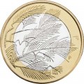 5 евро 2014, Финляндия, Северная природа. Дикие пустоши