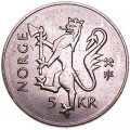 5 Kronen 1997 Norwegen 350 Jahre Post