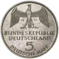 5 марок 1971, Немецкому народу (Рейхстаг),, серебро