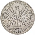 5 марок 1973, Николай Коперник, , серебро