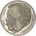 5 марок 1975, Фридрих Эберт, серебро