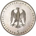 5 mark 1977, Heinrich von Kleist, silber