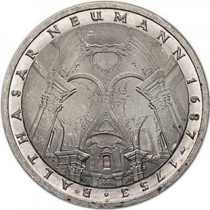 5 марок 1978, Бальтазар Нейман цена, стоимость