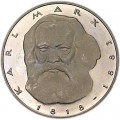5 марок 1983 Германия, Карл Маркс