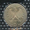 5 марок 1983 Германия, Мартин Лютер, proof