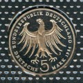 5 марок 1984 Германия, Феликс Мендельсон, proof