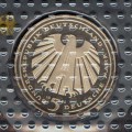 5 марок 1985 Германия, 150 лет железной дороге Германии, proof