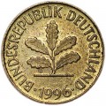 5 pfennig 1950-1996 Deutschland
